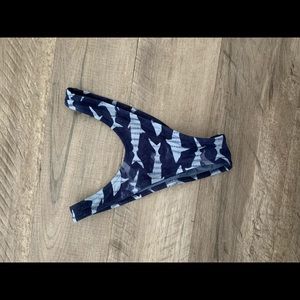 High wasted bikini bottom